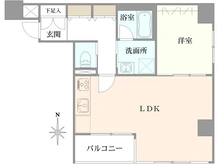 【東京都/墨田区錦糸】パシフィックパレス錦糸町 間取り図