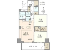 【東京都/墨田区江東橋】エクセレントシティ錦糸町 間取り図