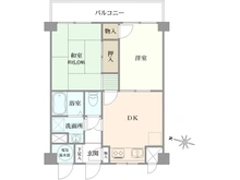 【東京都/葛飾区新宿】ライオンズマンション亀有 間取り図
