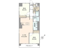 【東京都/江戸川区本一色】日商岩井新小岩マンション 間取り図