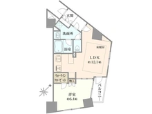 【東京都/墨田区東向島】アーリアシティ曳舟 間取り図