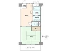 【東京都/北区滝野川】サニーコート滝野川 間取り図