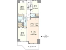 【東京都/葛飾区西新小岩】新小岩パーク・ホームズ 間取り図