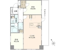 【東京都/墨田区向島】アーリアシティ曳舟II 間取り図