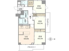 【東京都/葛飾区西新小岩】マートルコート西新小岩  間取り図