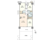 【東京都/墨田区文花】ルネ・フロンティアマークス 間取り図