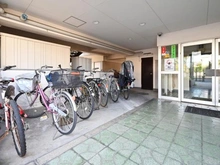 【東京都/葛飾区青戸】青戸三鈴コーポ 駐輪場