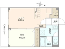 【東京都/葛飾区青戸】青戸三鈴コーポ 間取り図