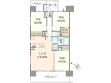 【東京都/葛飾区奥戸】フェイム小岩レジデンスタワー 間取り図