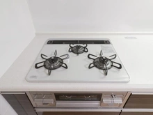 【東京都/墨田区江東橋】Rising Place 錦糸町 キッチン：三口コンロ