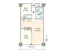 【東京都/墨田区立川】セザール錦糸町 間取り図