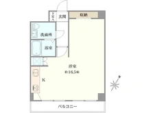 【東京都/江東区毛利】クラウンマンション 間取り図