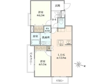 【東京都/江戸川区東小岩】アルカディア東小岩 間取り図