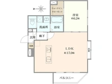【東京都/墨田区亀沢】ル・リオン錦糸町エグゼ 間取り図