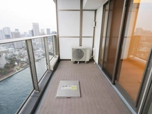 【東京都/中央区湊】パークシティ中央湊ザ・タワー　3308号室 バルコニー