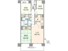 【東京都/葛飾区四つ木】四つ木パーク・ホームズ 間取り図