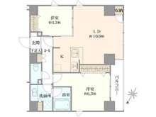 【東京都/葛飾区堀切】グロース堀切菖蒲園AZ 間取り図