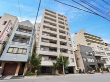 【東京都/墨田区緑】プレシス両国レジュール 外観：建物真ん中