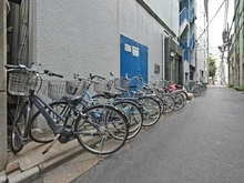 【東京都/墨田区業平】コーポ押上 駐輪場