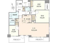 【東京都/葛飾区白鳥】イデアクラスファースト 間取り図