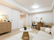 【東京都/墨田区亀沢】ライオンズシティ錦糸町北斎通り リビング・ダイニング：※家具・調度品は販売価格に含まれておりません