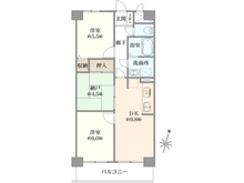 【東京都/葛飾区四つ木】ライオンズマンション四つ木 間取り図