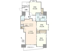 【東京都/墨田区横網】ライオンズマンション両国リバーステージ 間取り図