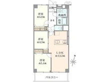 【東京都/墨田区墨田】隅田グリーンマンション 間取り図