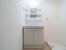 【東京都/葛飾区東堀切】ウッディライフお花茶屋 洗面室