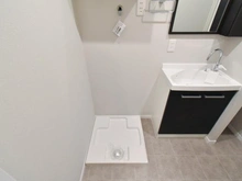 【東京都/墨田区向島】日東コーポ言問 洗面所：洗濯機置場