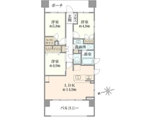 【東京都/墨田区堤通】サングランデ桜橋 間取り図