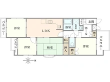 【東京都/葛飾区東新小岩】セザール新小岩 間取り図