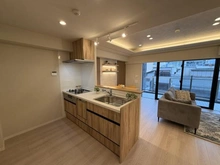 【東京都/墨田区東駒形】グラントレゾール駒形 LDK：※家具は備え付けです。物件価格に含まれます。