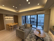 【東京都/墨田区東駒形】グラントレゾール駒形 LDK：※家具は備え付けです。物件価格に含まれます。