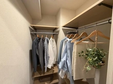 【東京都/墨田区東駒形】グラントレゾール駒形 ウォークインクローゼット：※洋室部分