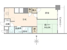 【東京都/江戸川区北小岩】ルネ北小岩 間取り図