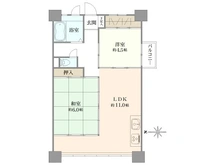 【東京都/江東区亀戸】亀戸2丁目団地 7号棟 間取り図