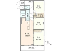 【東京都/墨田区千歳】両国マンション 間取り図