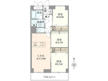 【東京都/墨田区立川】パシフィック両国 間取り図