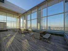 【東京都/墨田区太平】Brilliaタワー東京 共用部：屋上ラウンジ