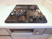 【東京都/墨田区両国】ヴィラロイヤル両国 キッチン：二口コンロ