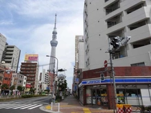 【東京都/墨田区吾妻橋】グリーンキャピタル吾妻橋	 前面道路