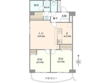 【東京都/江戸川区北小岩】京成サンコーポ北小岩 間取り図