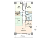 【東京都/葛飾区西新小岩】ライオンズガーデン新小岩 間取り図