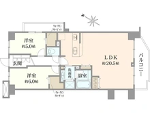 【東京都/墨田区墨田】モアステージ墨田リビエール 間取り図