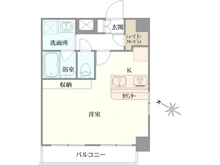 【東京都/墨田区本所】スカイコート両国 間取り図