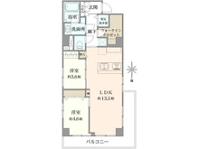 【東京都/墨田区亀沢】ライオンズマンション両国第3 間取り図