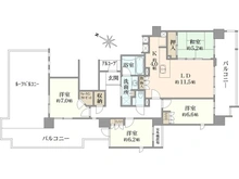 【東京都/江戸川区篠崎町】レクセルプラザ篠崎 間取り図