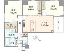 【東京都/墨田区太平】プリムローズ錦糸町 間取り図
