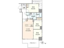 【東京都/墨田区石原】クレヴィア錦糸町ガーデンコースト 間取り図